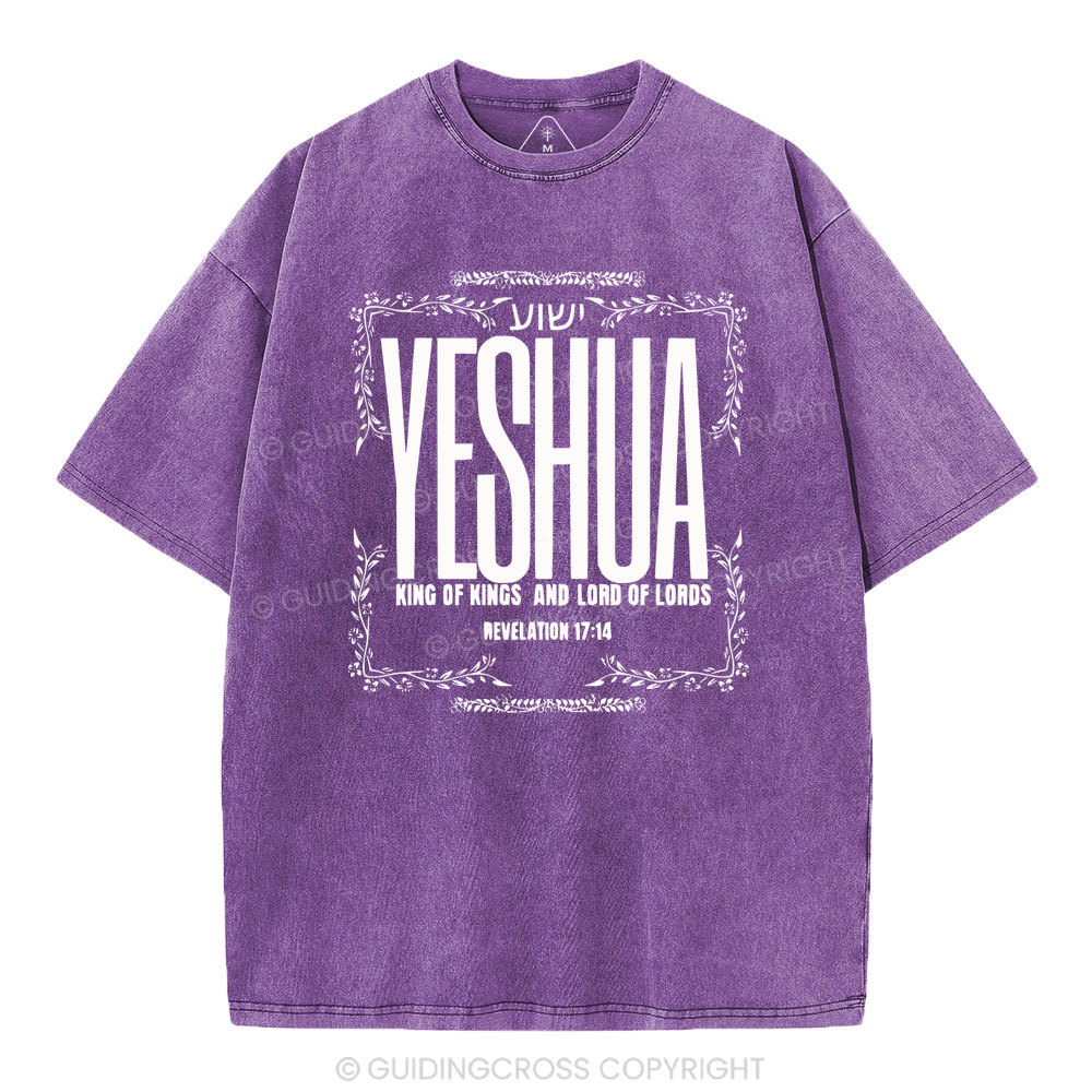 YESHAU Christian Washed T-Shirt