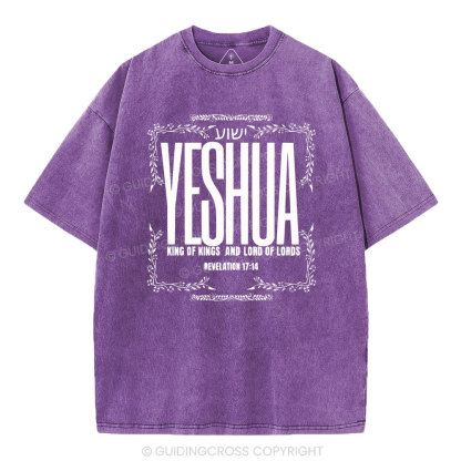 YESHAU Christian Washed T-Shirt