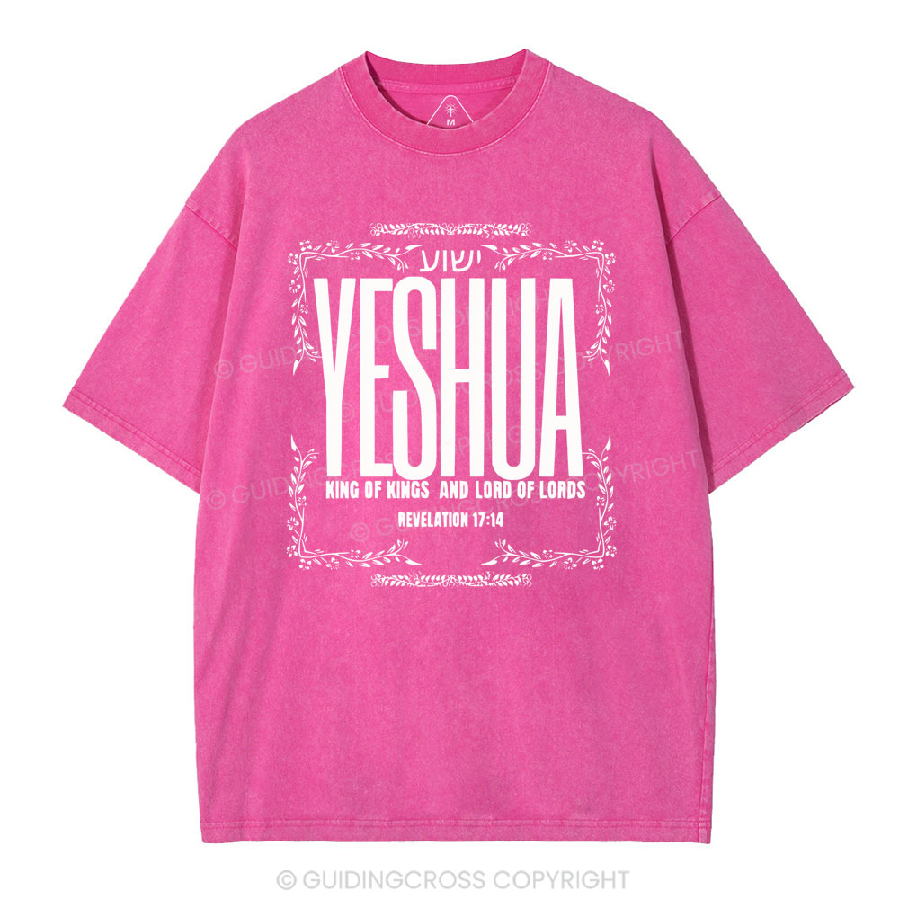 YESHAU Christian Washed T-Shirt