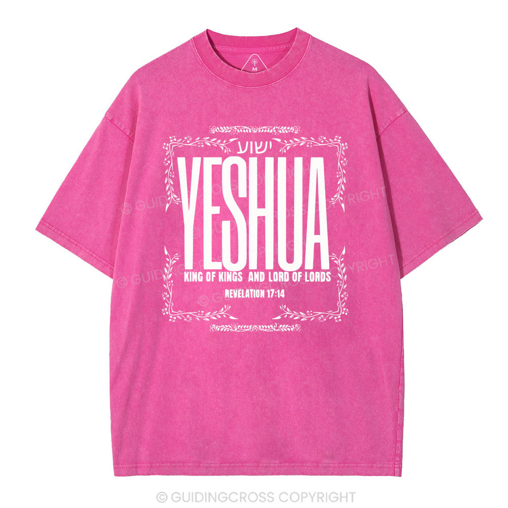 YESHAU Christian Washed T-Shirt