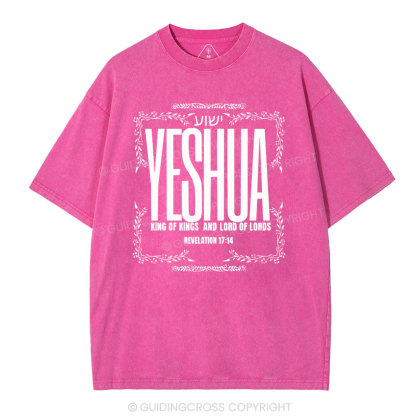 YESHAU Christian Washed T-Shirt