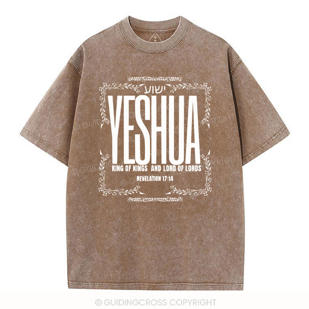 YESHAU Christian Washed T-Shirt