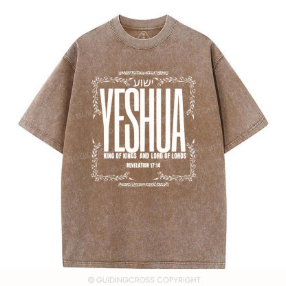YESHAU Christian Washed T-Shirt