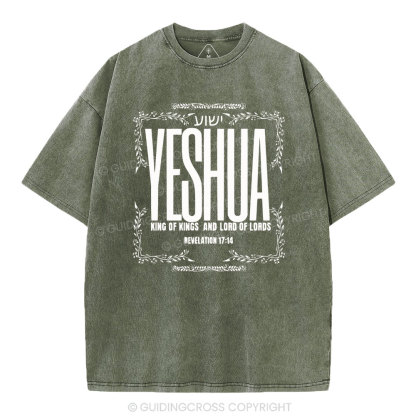 YESHAU Christian Washed T-Shirt