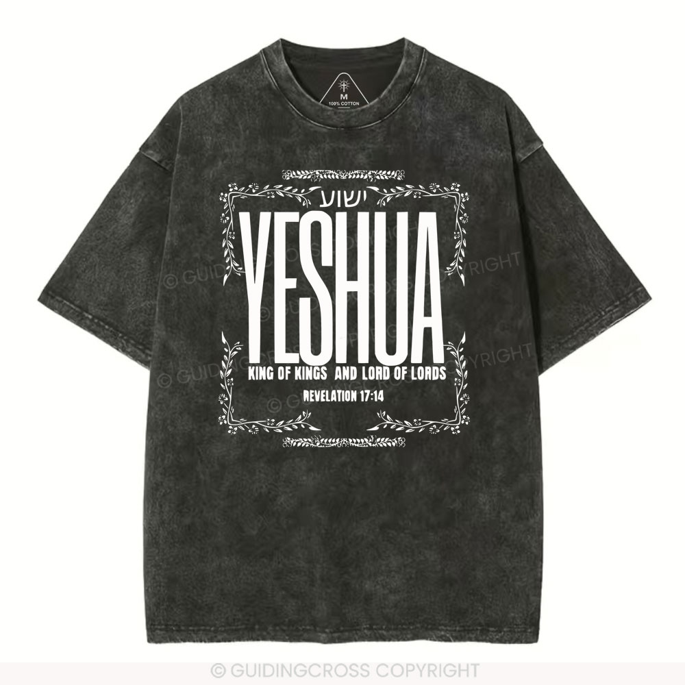 YESHAU Christian Washed T-Shirt