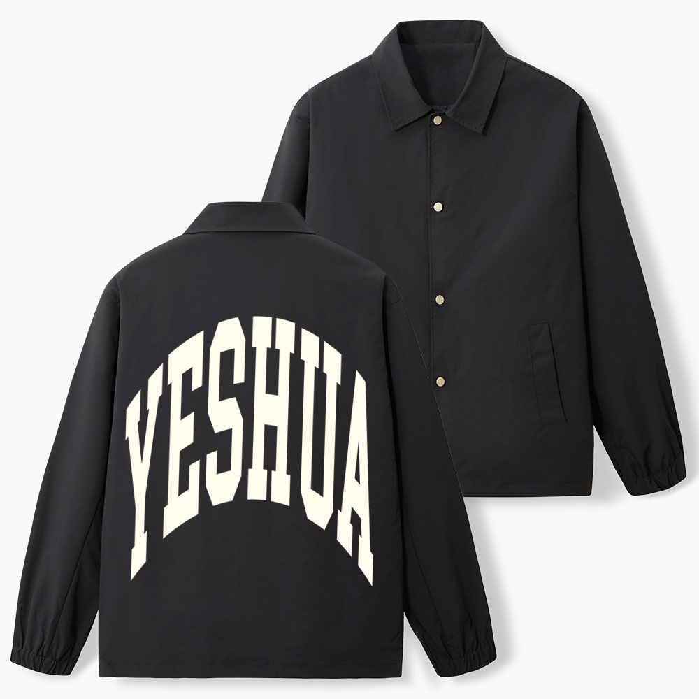 YESHUA Christian Coach Jacket Sale - GuidingCross