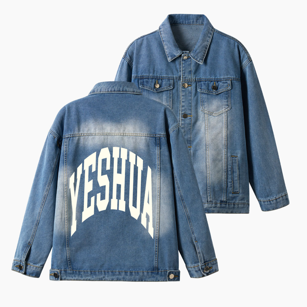 YESHUA Christian Denim Jacket