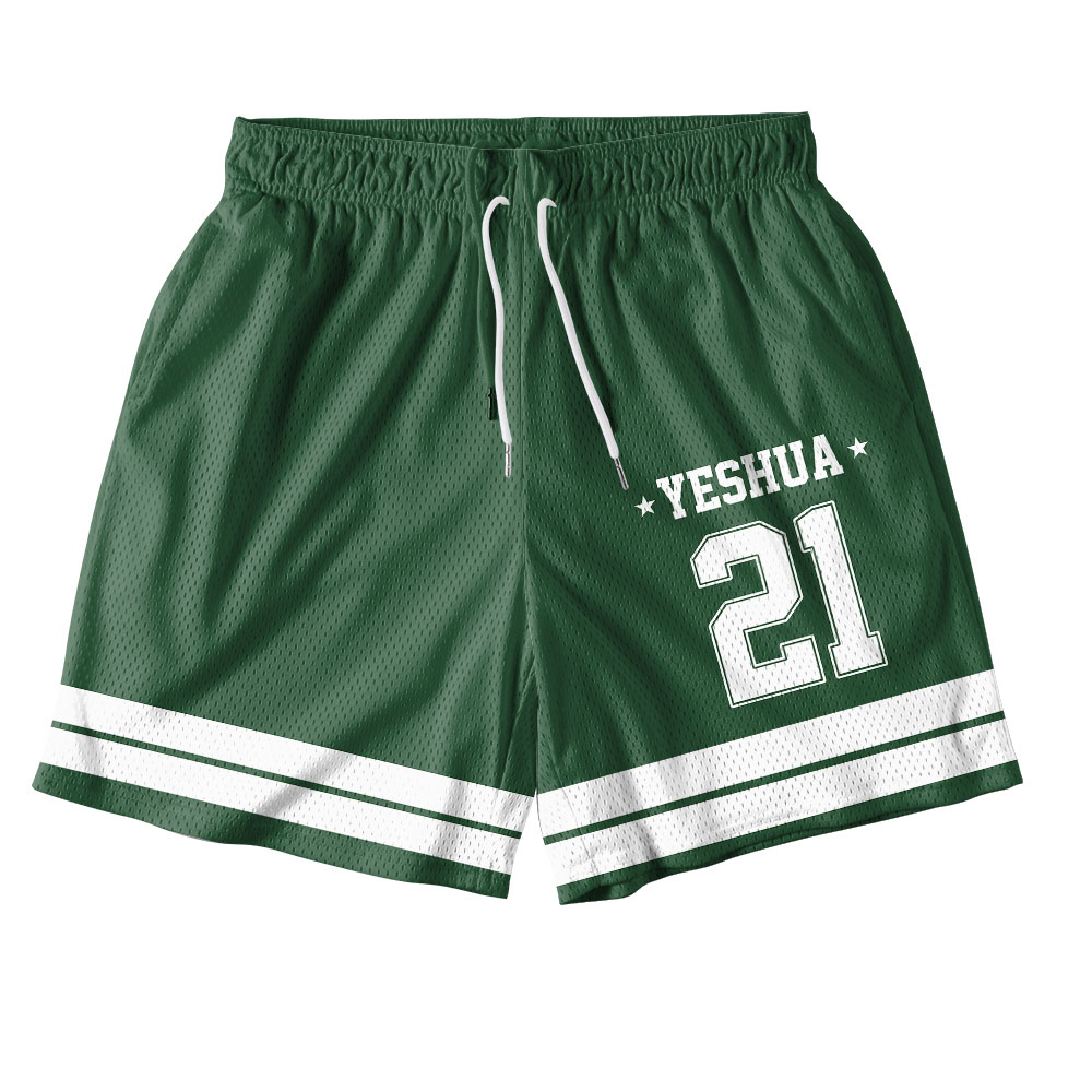YESHUA Christian Mesh Shorts