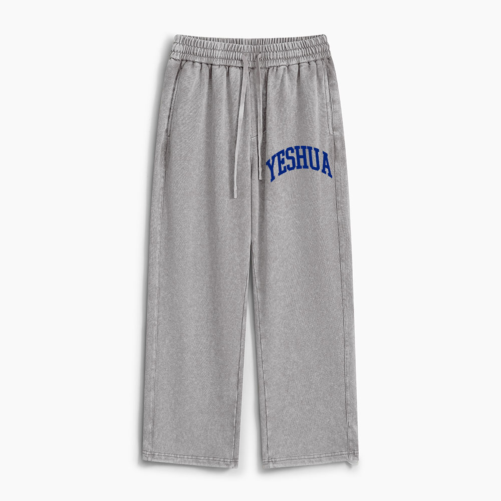 YESHUA Christian Washed Sweatpants