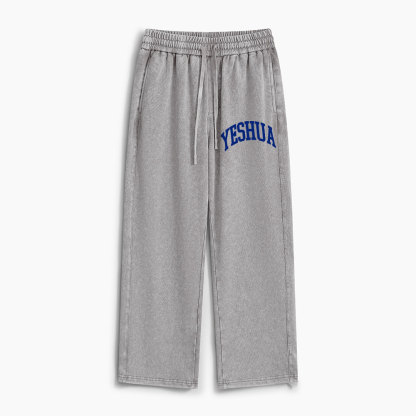 YESHUA Christian Washed Sweatpants