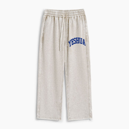 YESHUA Christian Washed Sweatpants