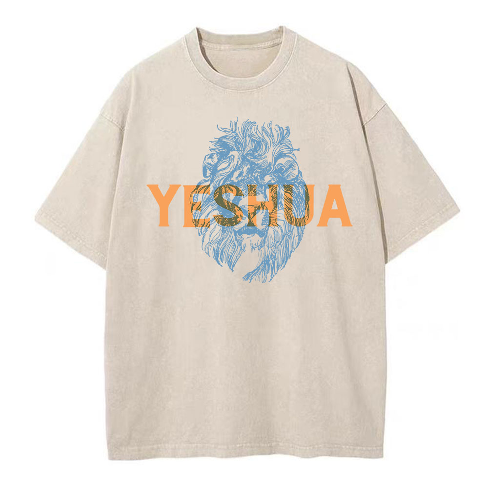 YESHUA Christian Washed T-Shirt