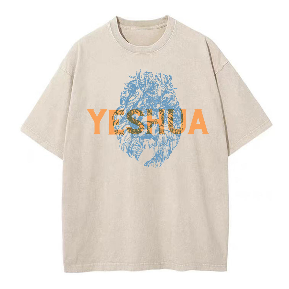YESHUA Christian Washed T-Shirt