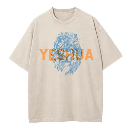 YESHUA Christian Washed T-Shirt
