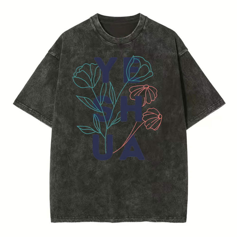 YESHUA Christian Washed T-Shirt