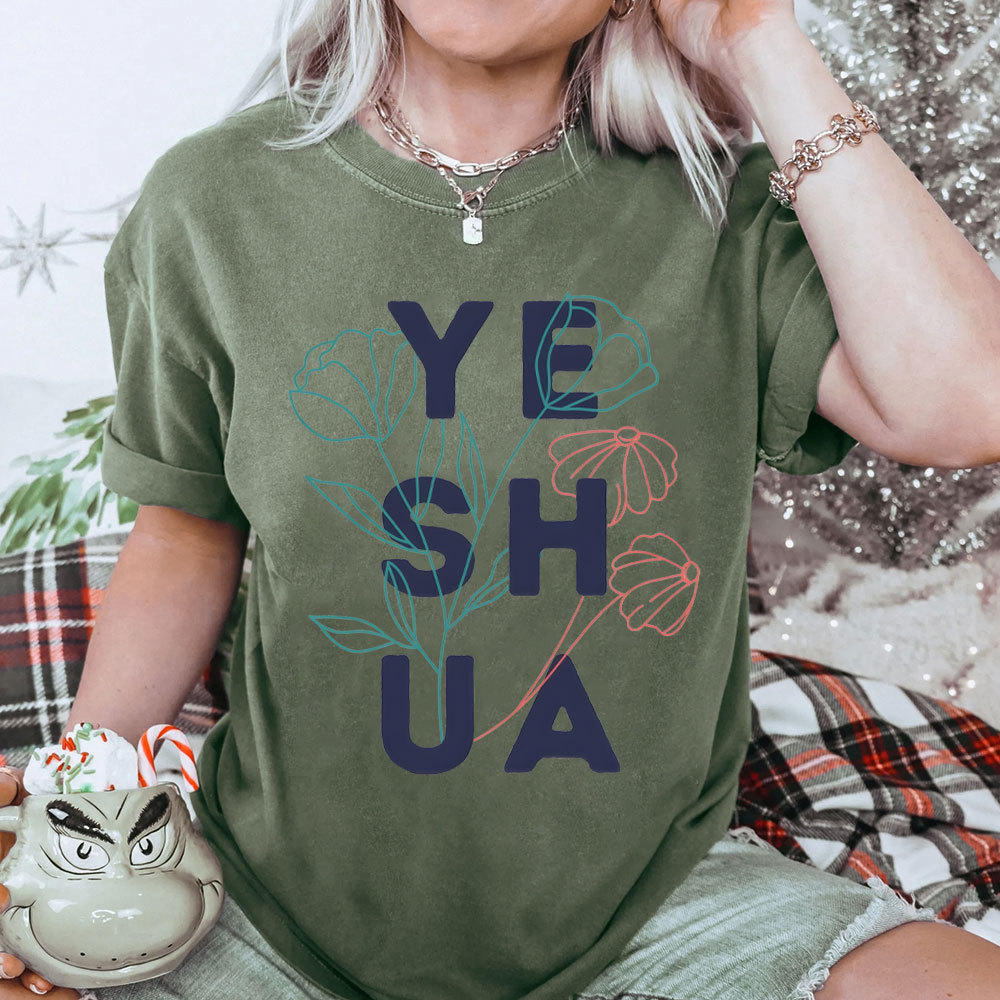 YESHUA Christian Washed T-Shirt