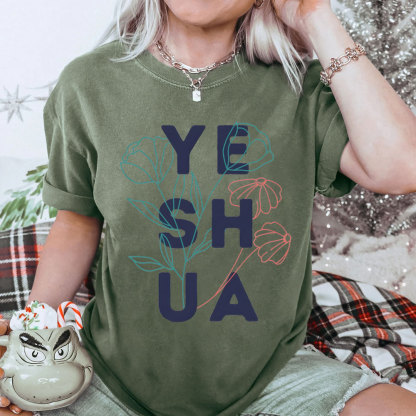 YESHUA Christian Washed T-Shirt