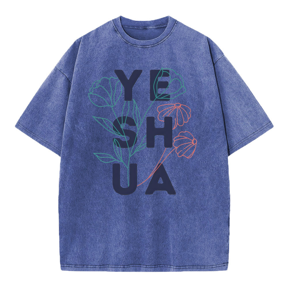 YESHUA Christian Washed T-Shirt