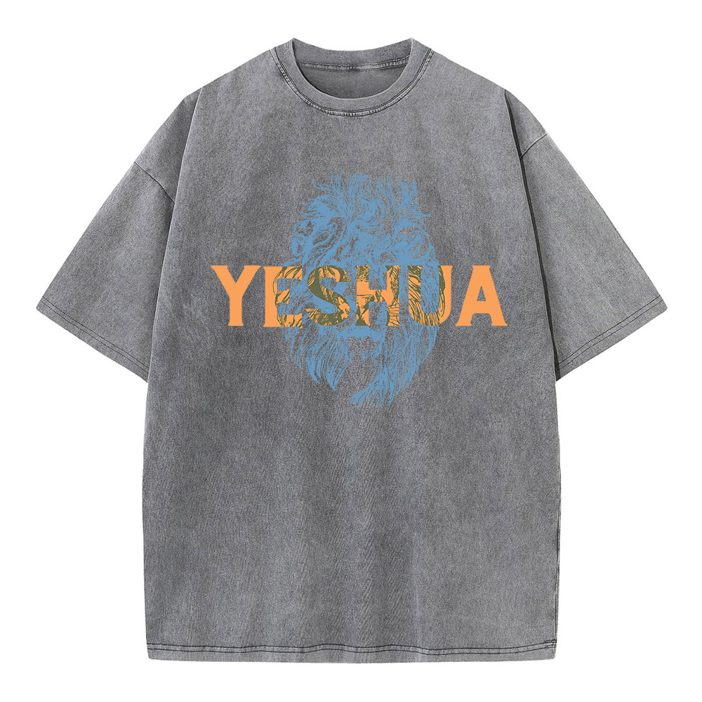 YESHUA Christian Washed T-Shirt