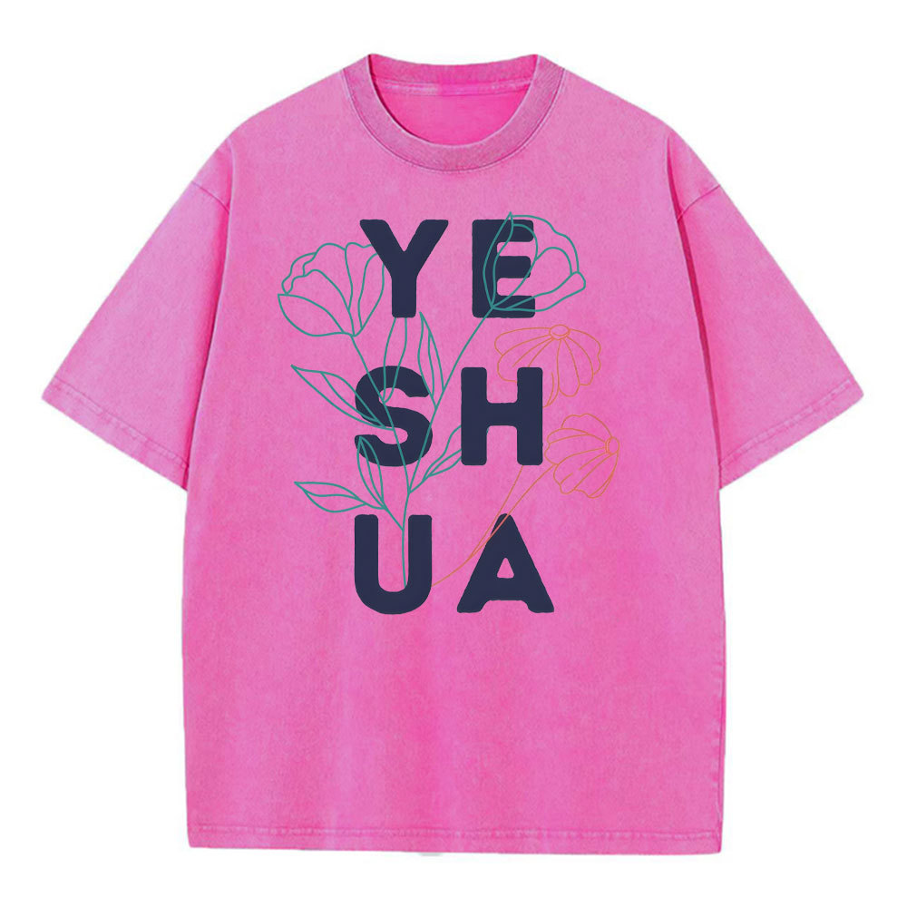 YESHUA Christian Washed T-Shirt