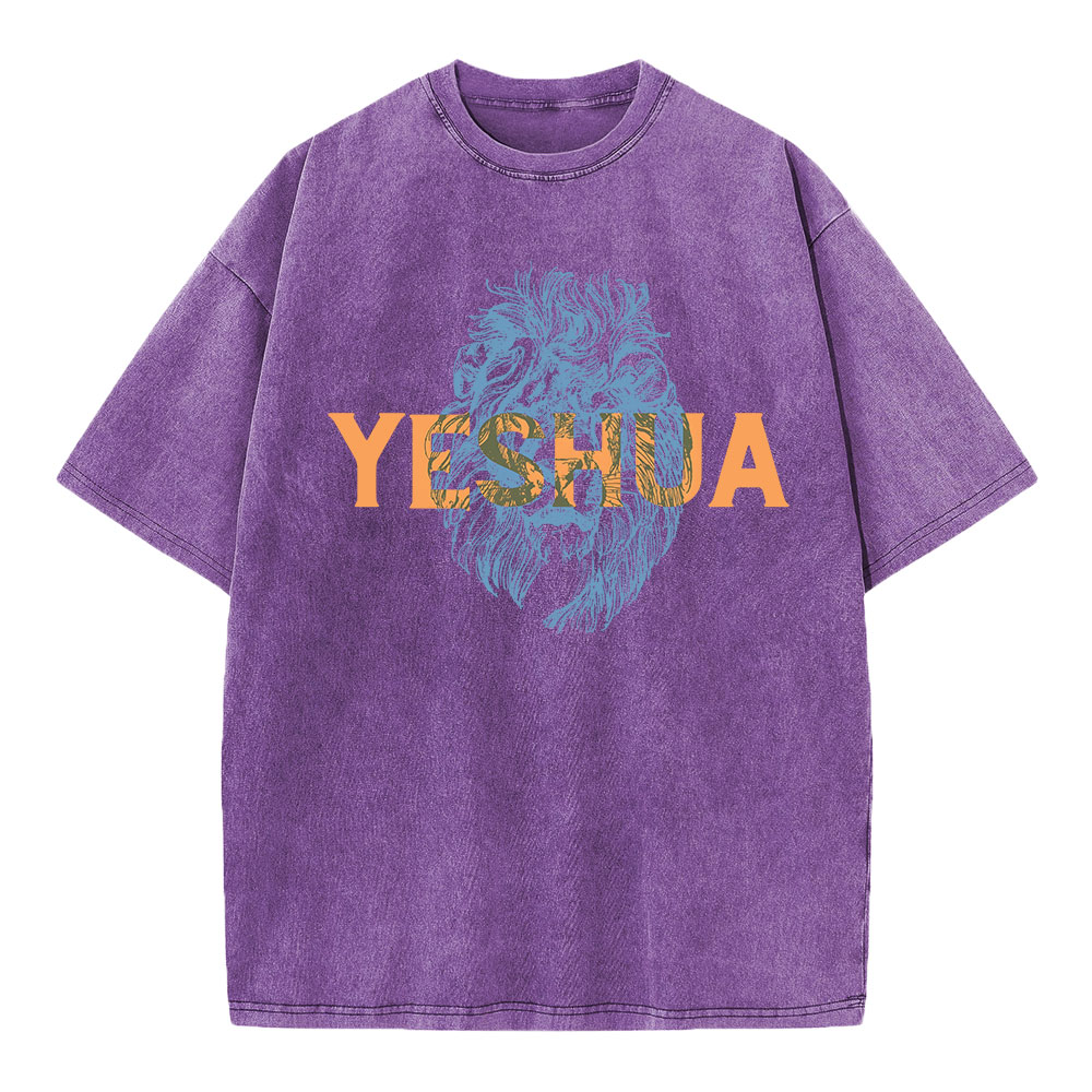 YESHUA Christian Washed T-Shirt