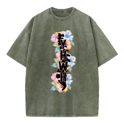 YESHUA Christian Washed T-Shirt