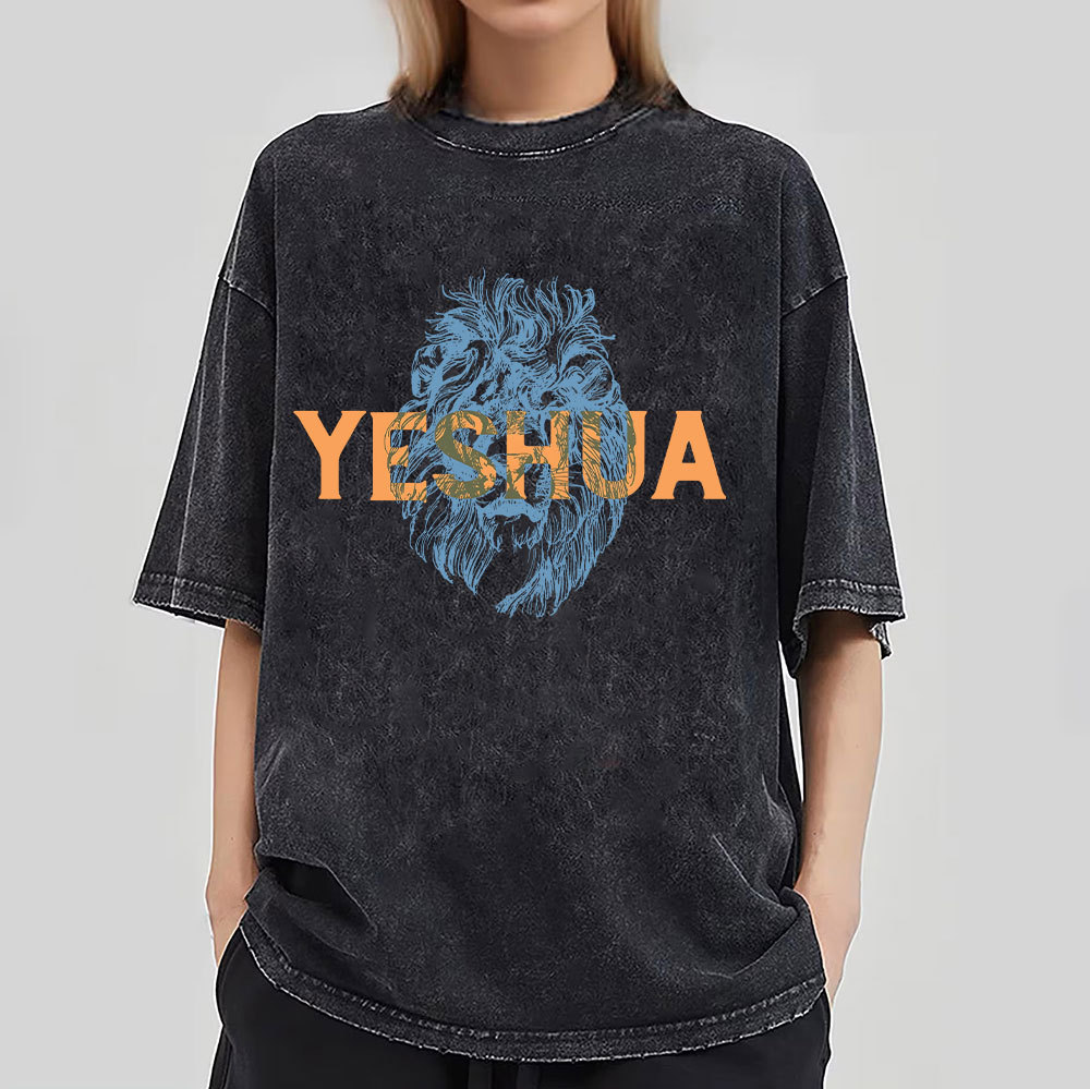 YESHUA Christian Washed T-Shirt