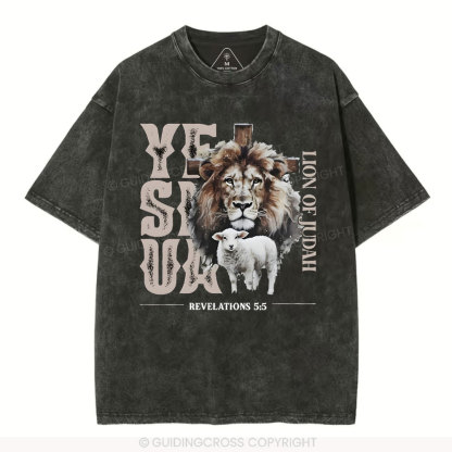 YESHUA Christian Washed T-Shirt