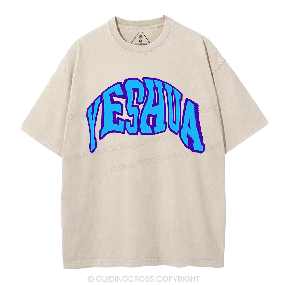YESHUA Christian Washed T-Shirt
