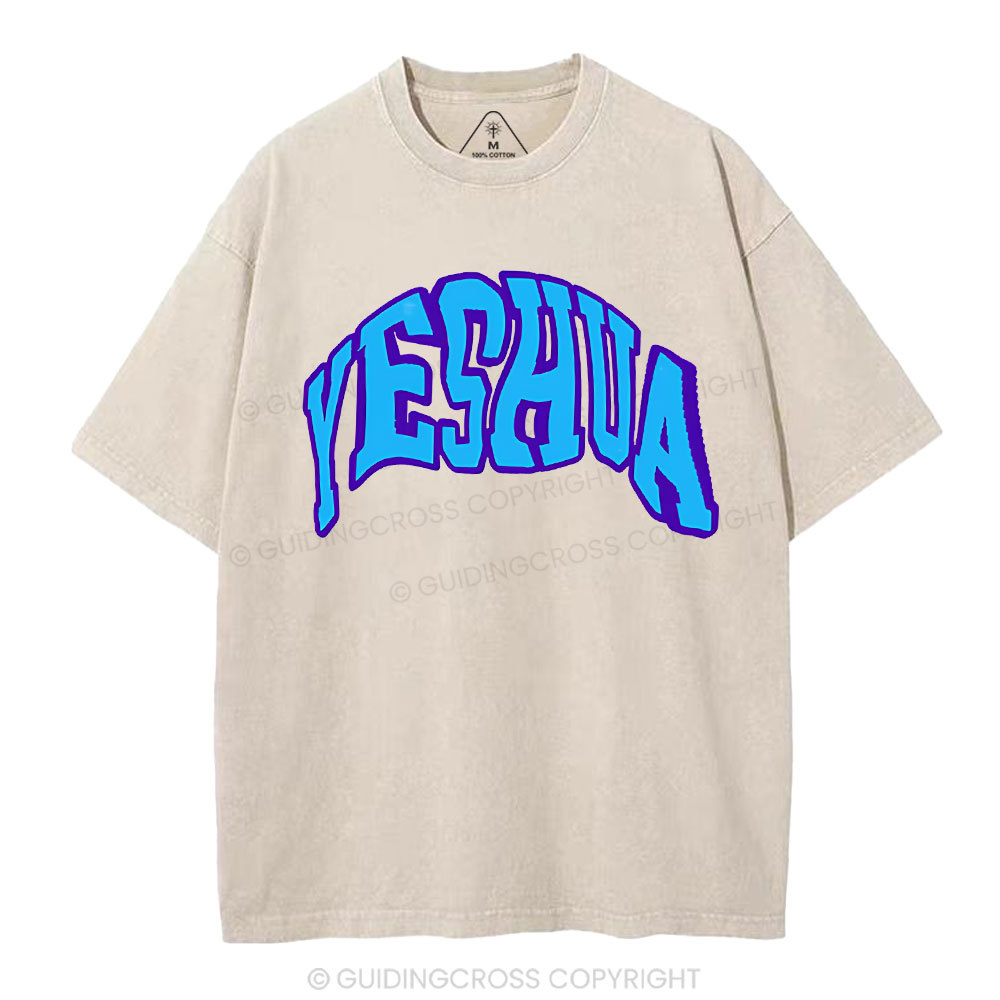 YESHUA Christian Washed T-Shirt