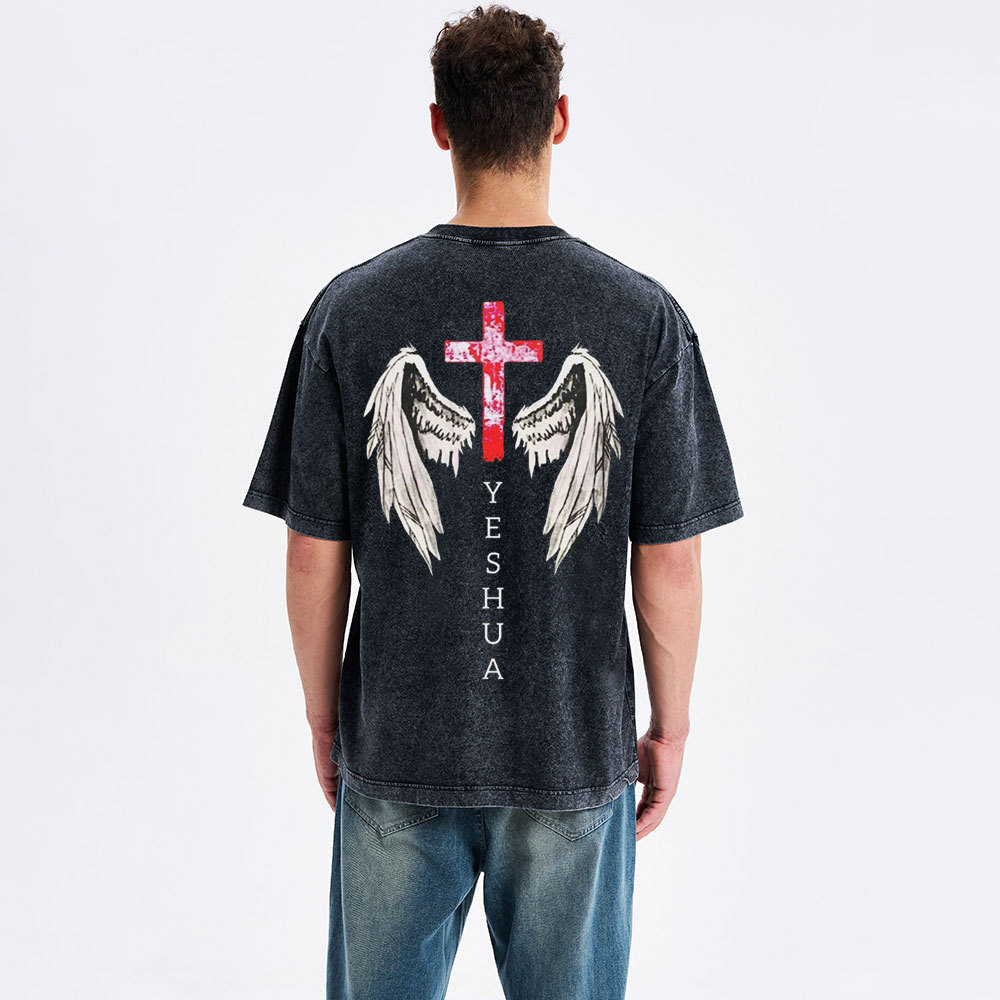 YESHUA Christian Washed T-Shirt