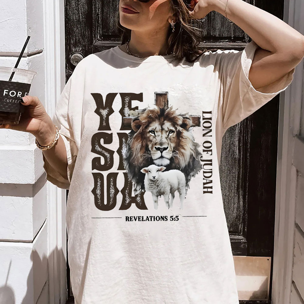YESHUA Christian Washed T-Shirt