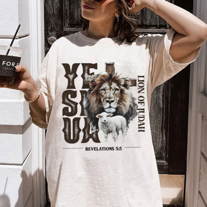 YESHUA Christian Washed T-Shirt