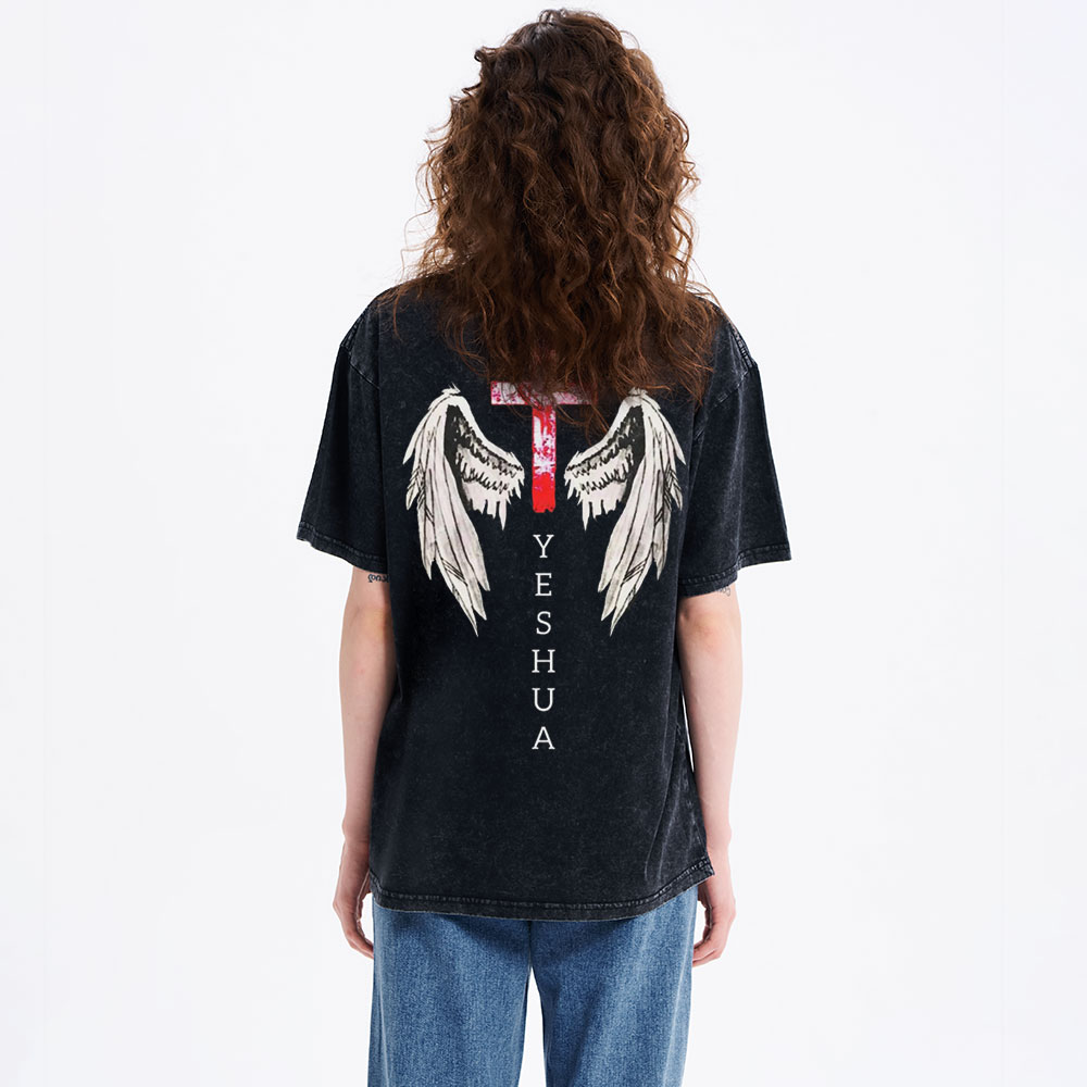 YESHUA Christian Washed T-Shirt