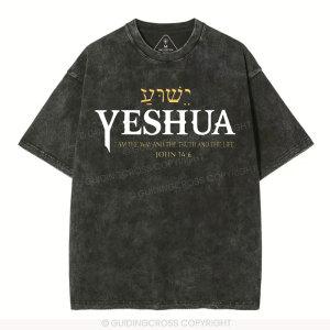 Image of YESHUA Christian Washed T-Shirt