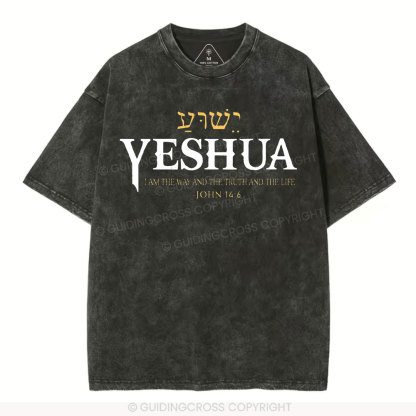 YESHUA Christian Washed T-Shirt