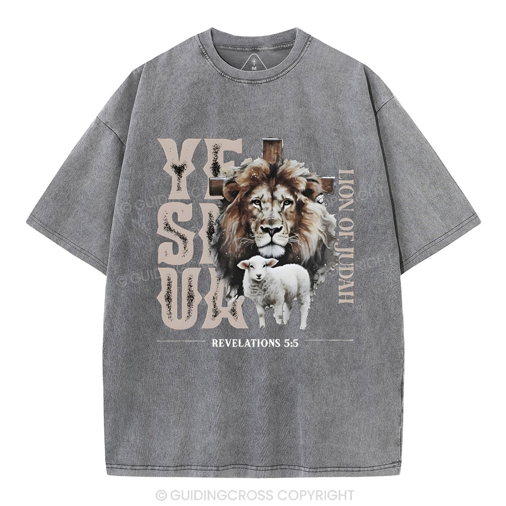 YESHUA Christian Washed T-Shirt