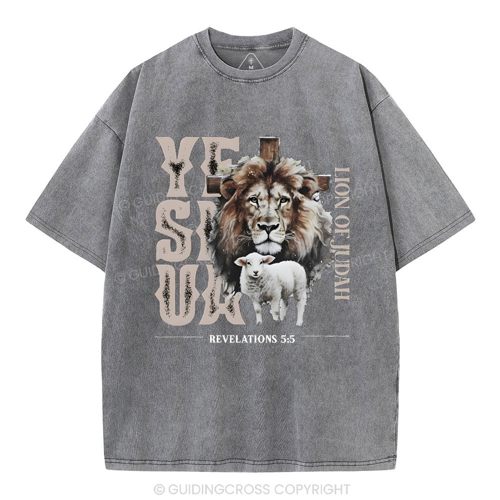 YESHUA Christian Washed T-Shirt