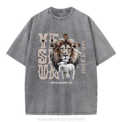 YESHUA Christian Washed T-Shirt