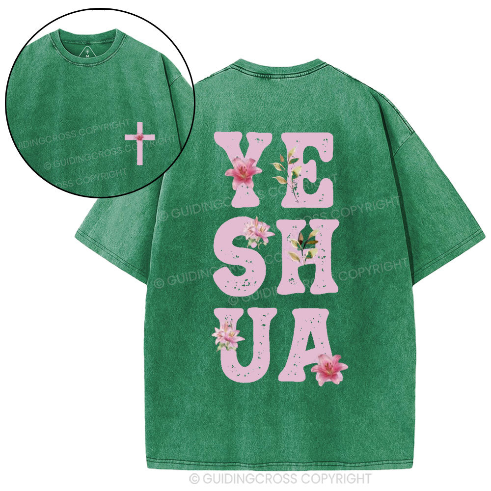 YESHUA Christian Washed T-Shirt