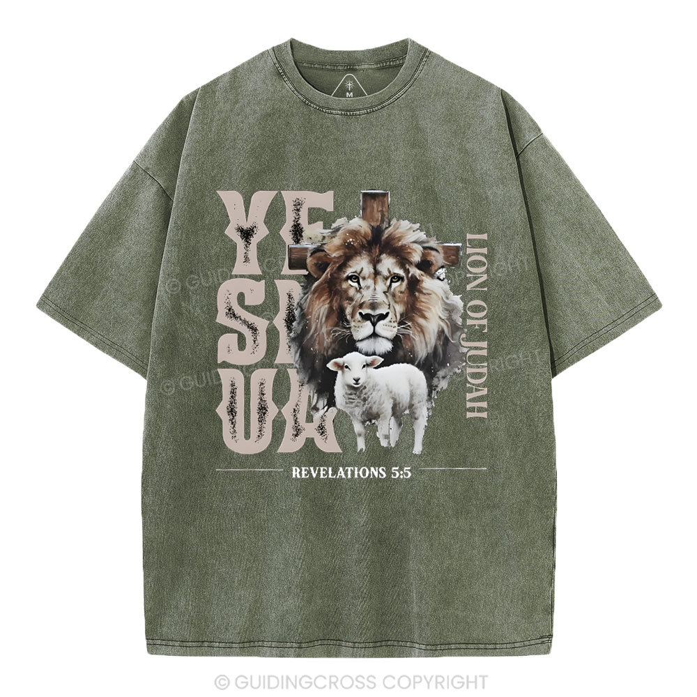 YESHUA Christian Washed T-Shirt