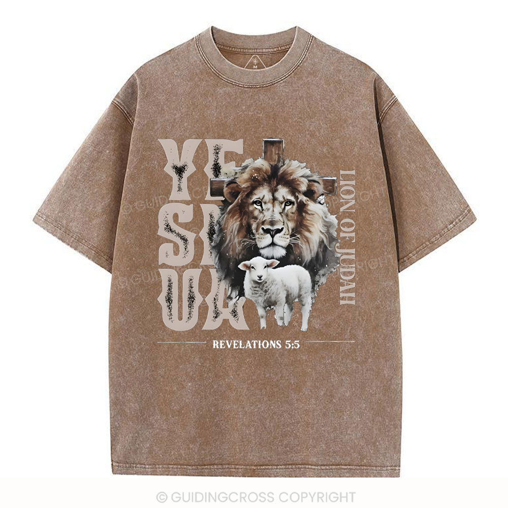 YESHUA Christian Washed T-Shirt