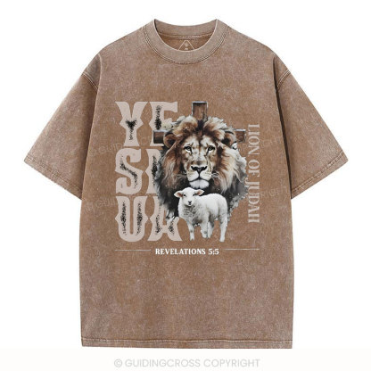 YESHUA Christian Washed T-Shirt