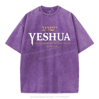 YESHUA Christian Washed T-Shirt