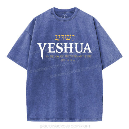 YESHUA Christian Washed T-Shirt
