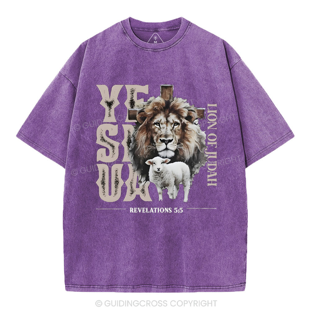 YESHUA Christian Washed T-Shirt