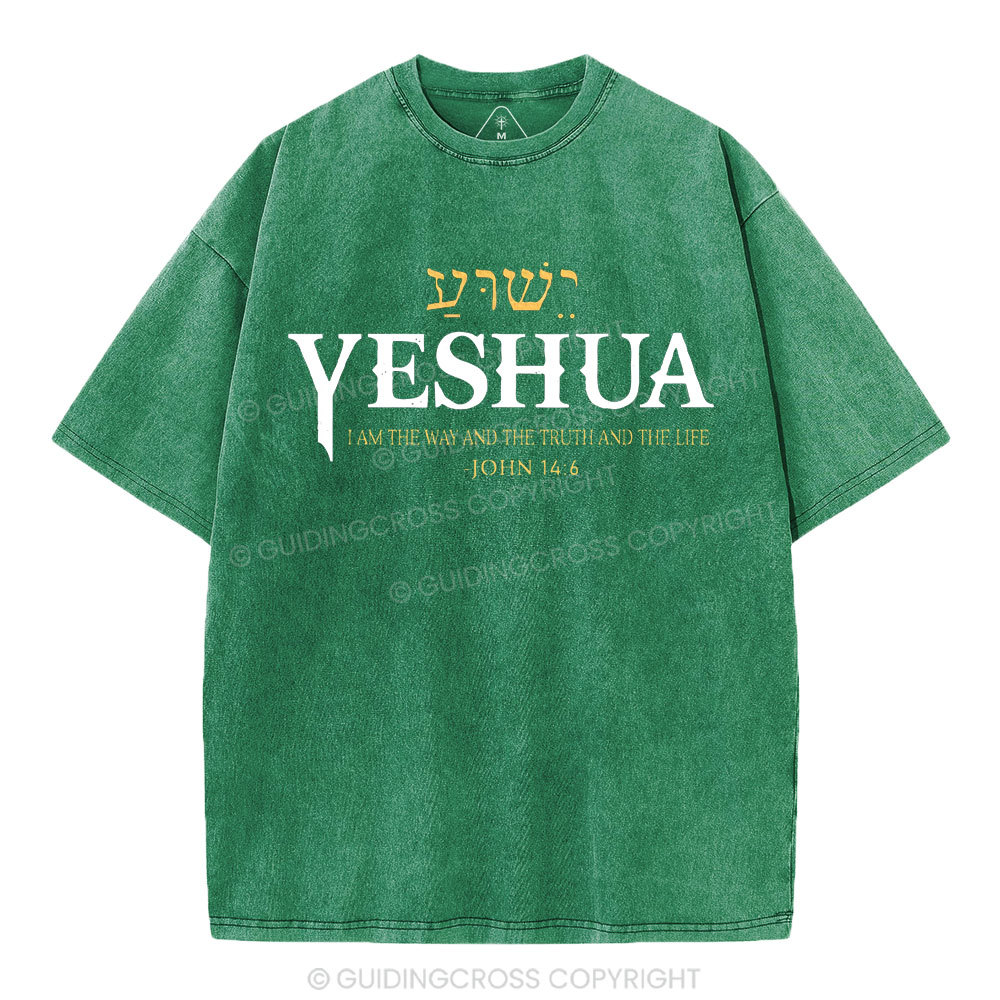 YESHUA Christian Washed T-Shirt