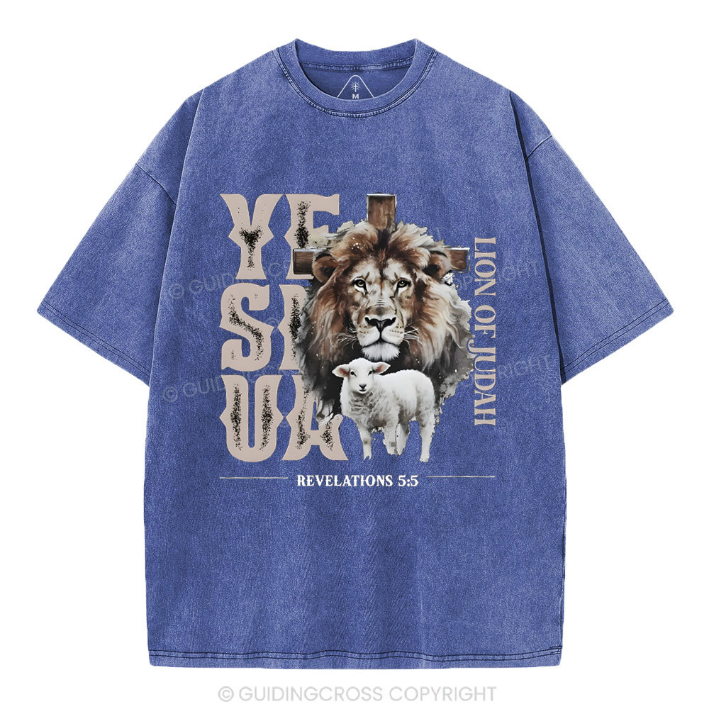 YESHUA Christian Washed T-Shirt