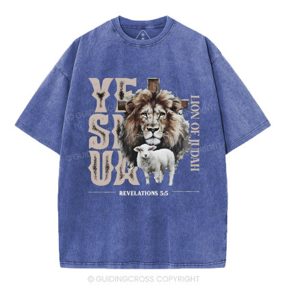 YESHUA Christian Washed T-Shirt