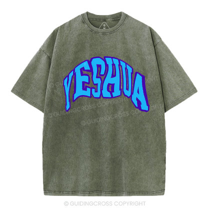 YESHUA Christian Washed T-Shirt